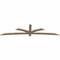 Ekena Millwork Davenport Rough Sawn Timber Gable Bracket, Douglas Fir, 108"W x 27"H x 2"D x 4"F, 6/12 Pitch GBW108X27X0204DAV00RDF - alternate 2